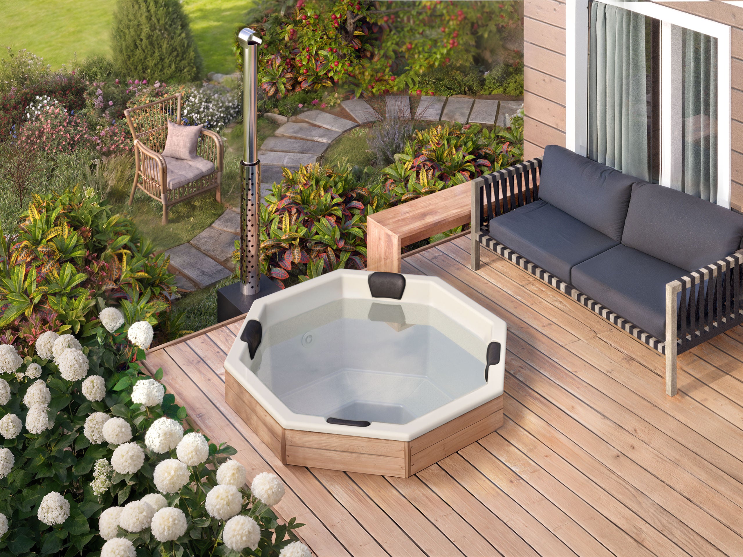 Palju terassille OCTA "DIY" 1.8х1.8