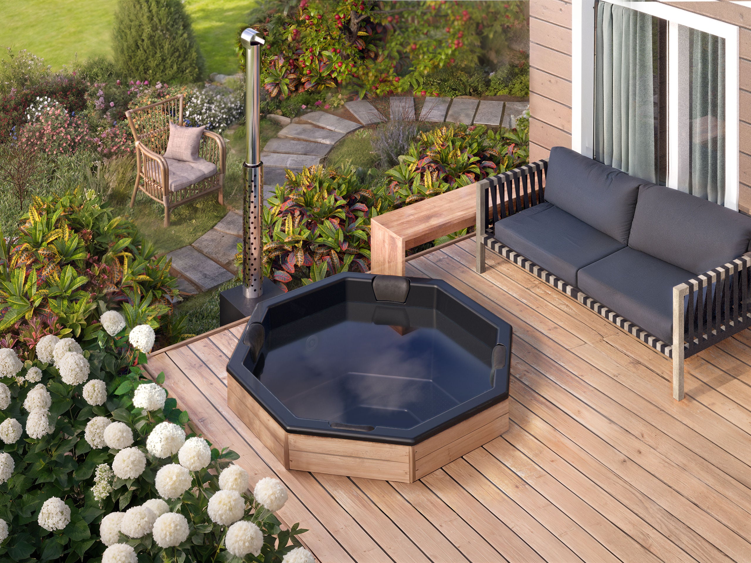 Palju terassille OCTA "DIY" 1.8х1.8