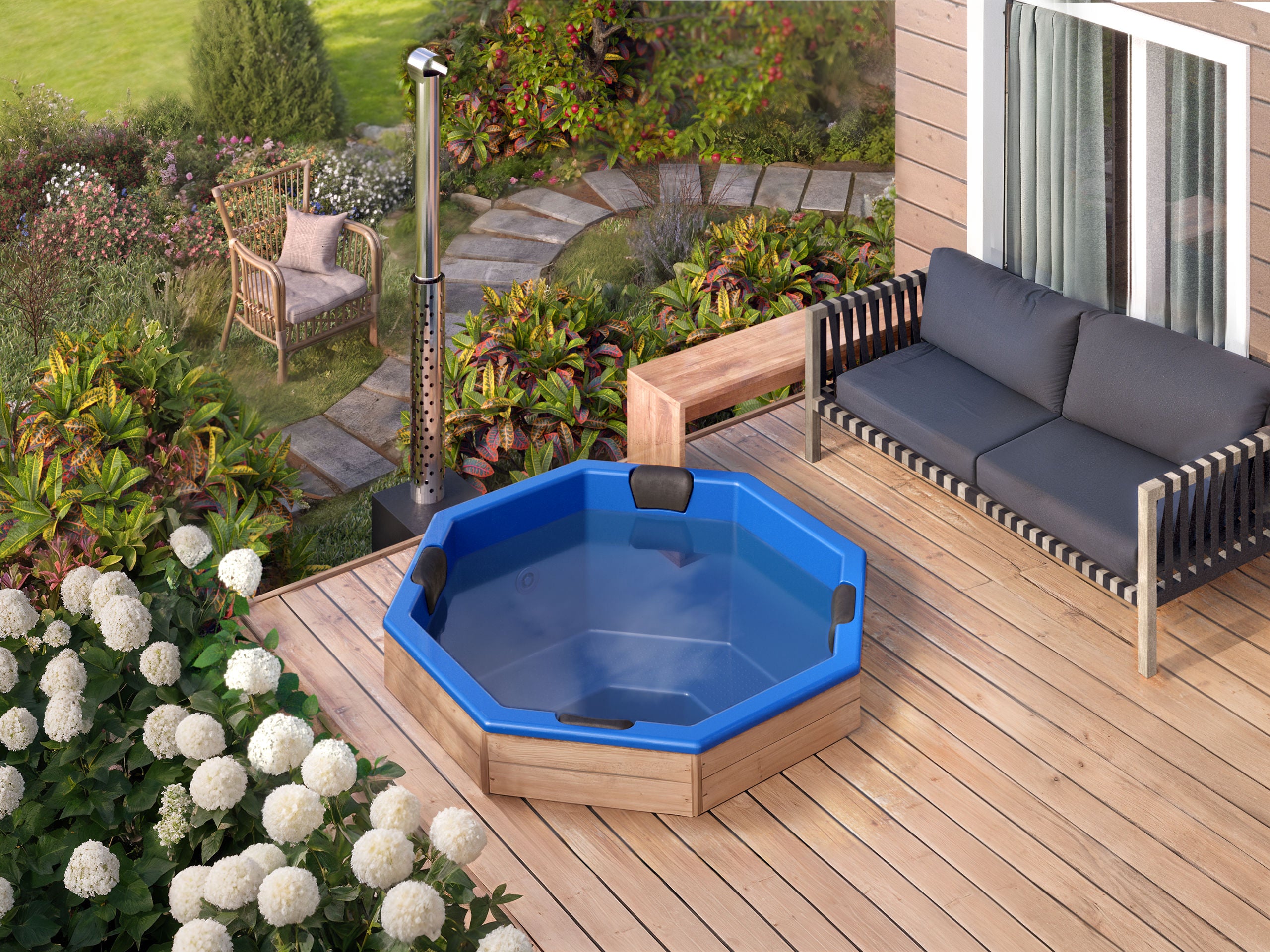 Palju terassille OCTA "DIY" 1.8х1.8