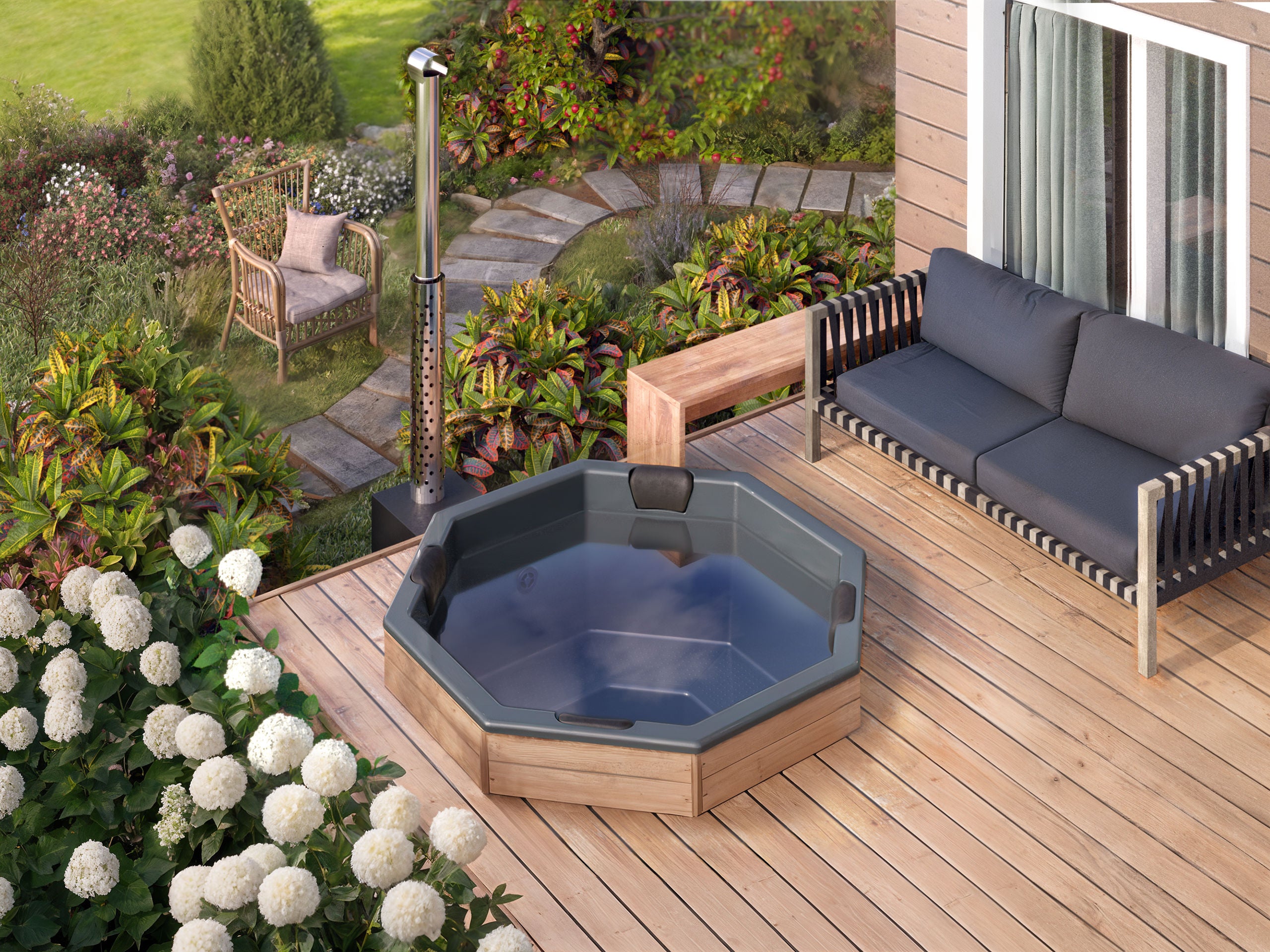 Palju terassille OCTA "DIY" 1.8х1.8