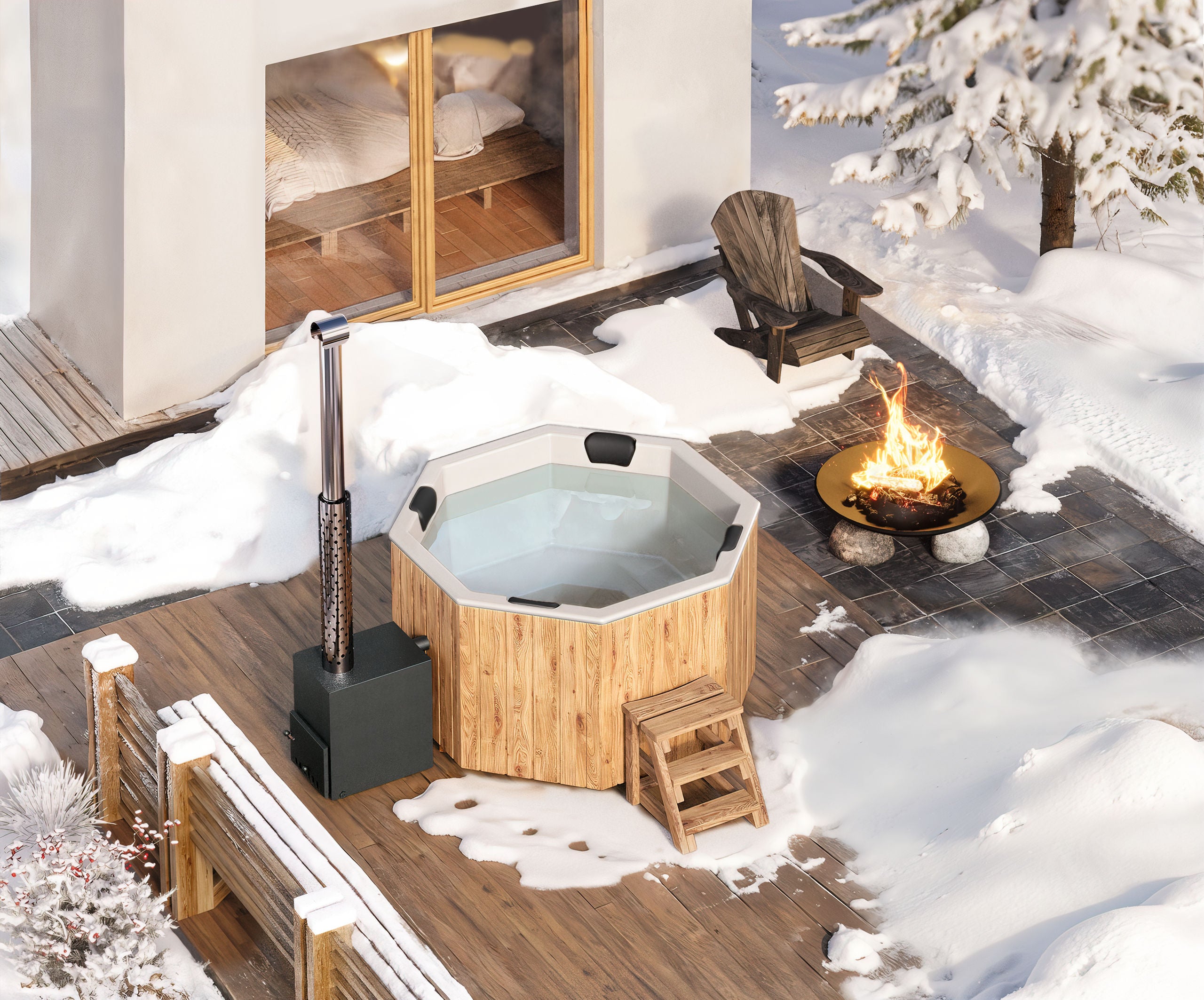 Palju OCTA 1.8х1.8m, 1200L