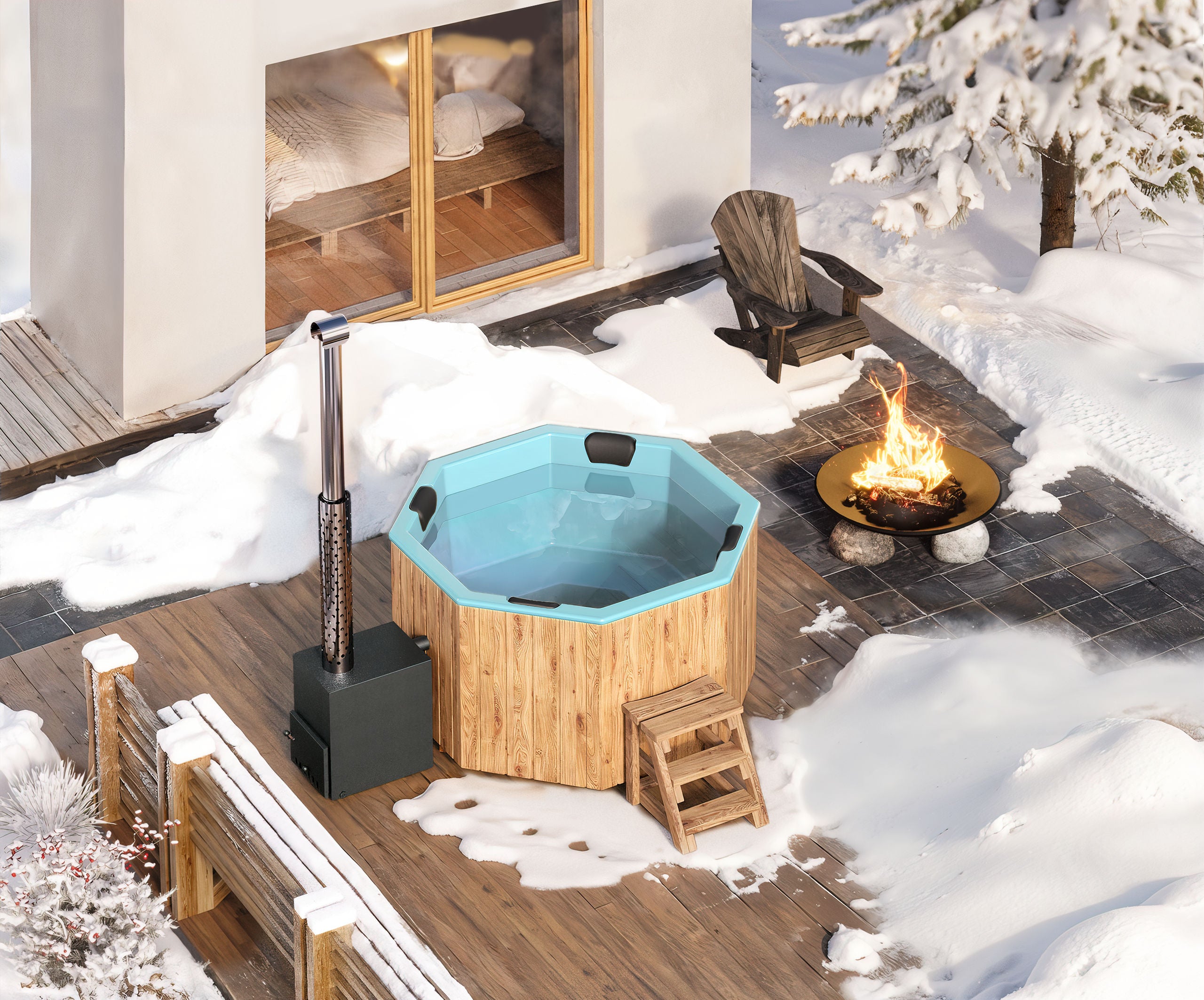 Palju OCTA 1.8х1.8m, 1200L