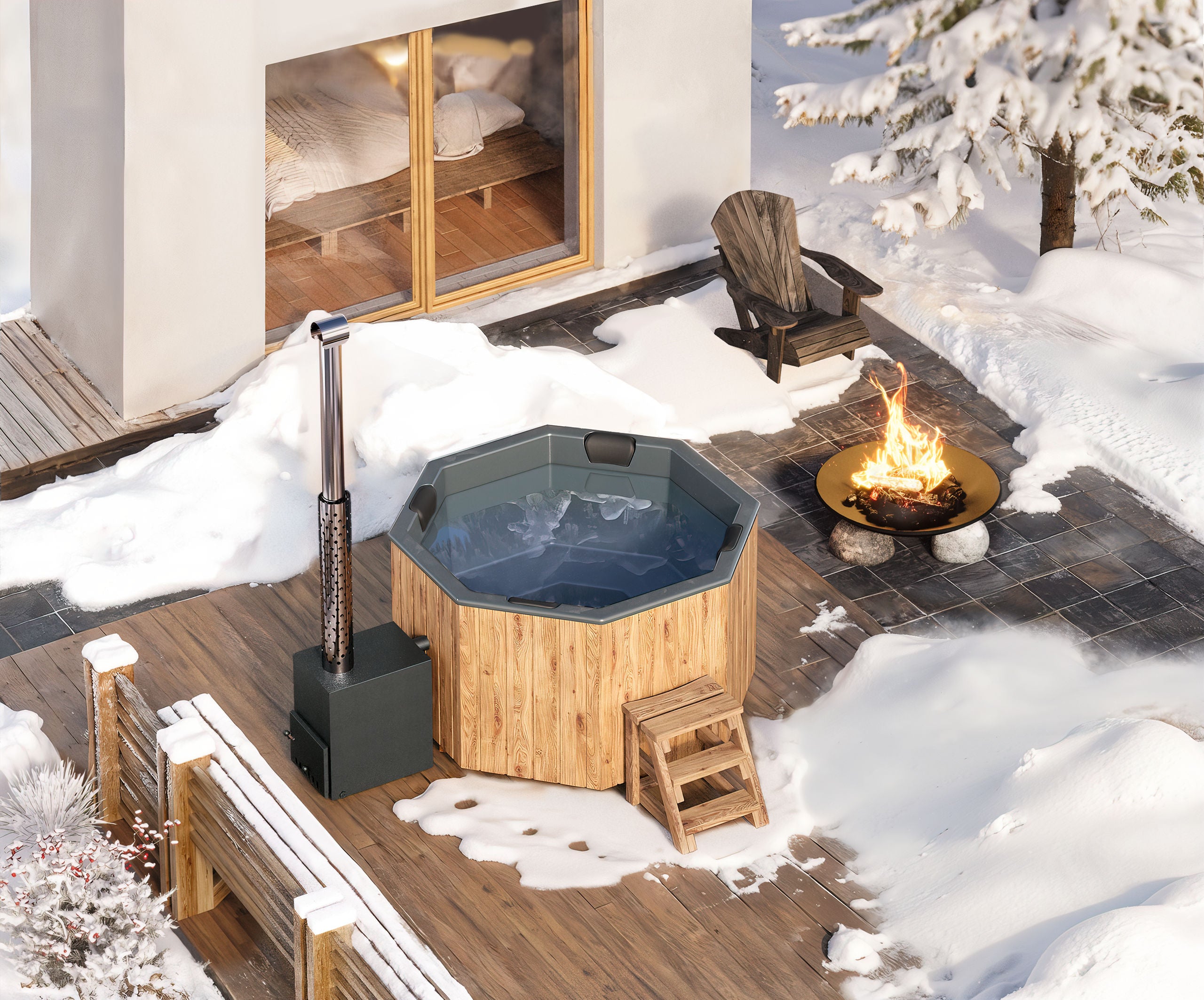 Palju OCTA 1.8х1.8m, 1200L