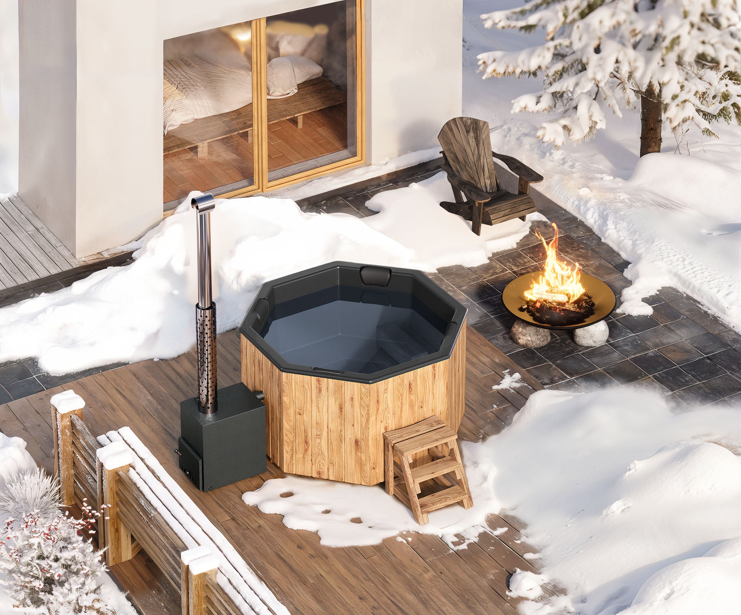 Palju OCTA 1.8х1.8m, 1200L