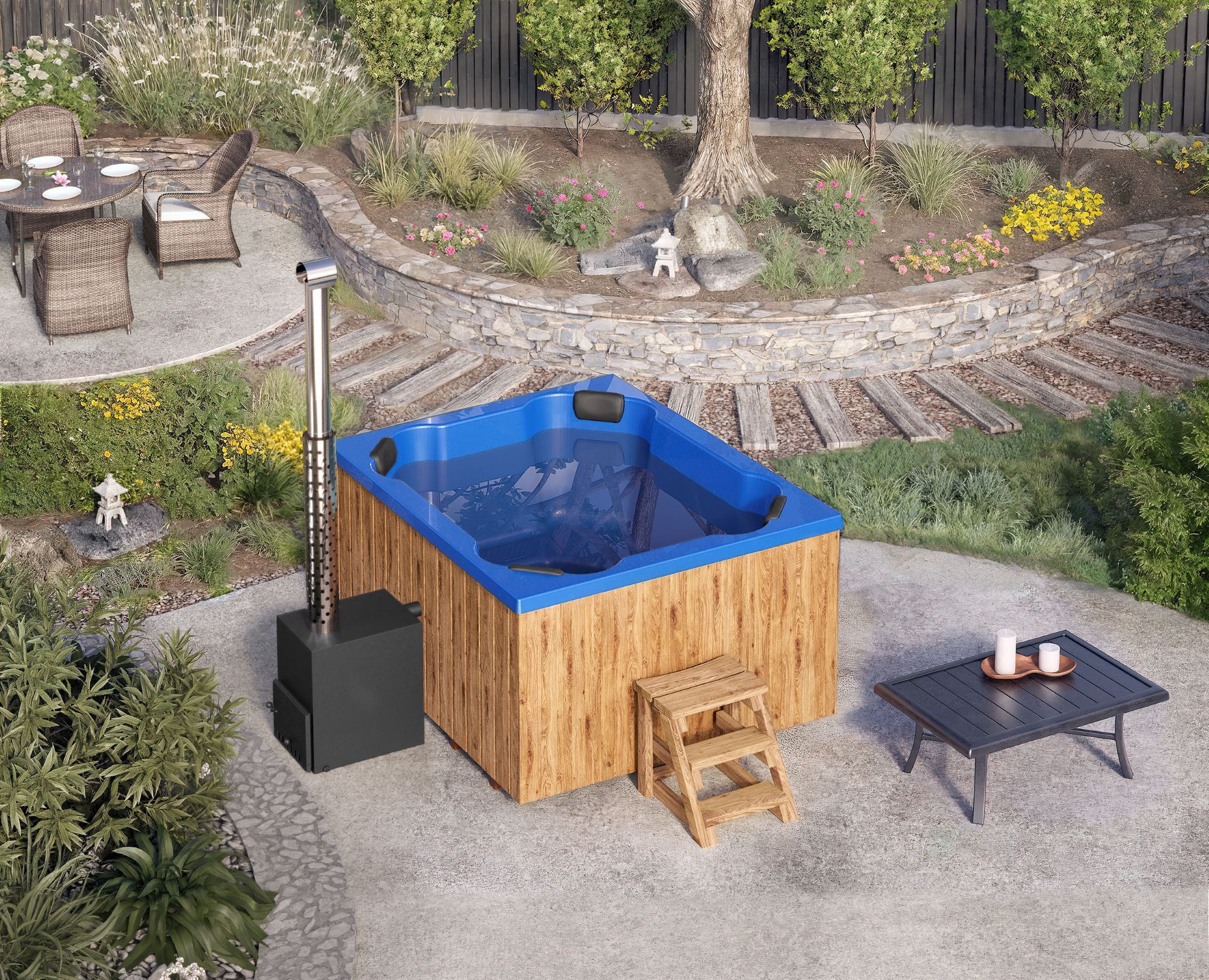 Palju QUATTRO 2.0×1.7m, 1400L