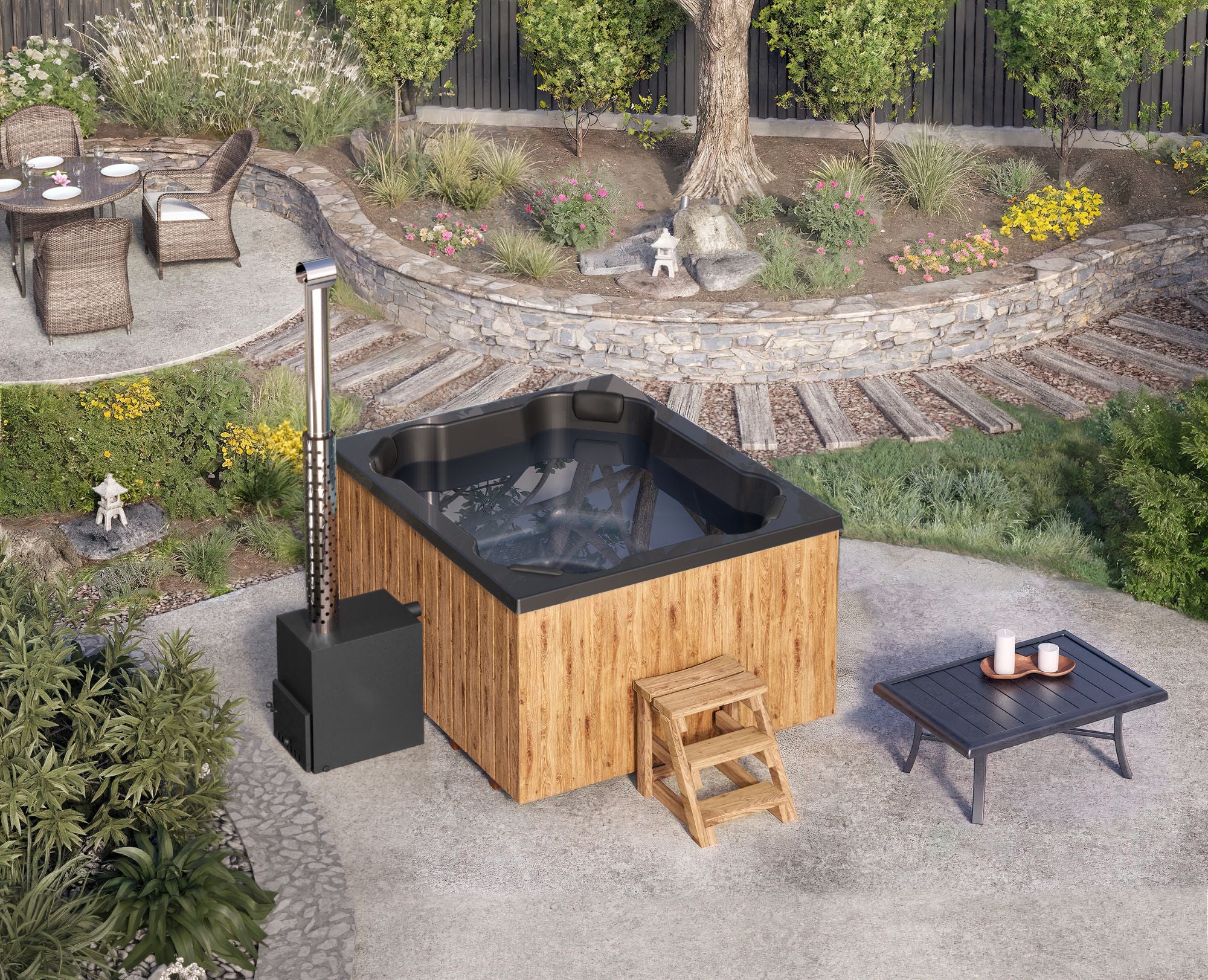 Palju QUATTRO 2.0×1.7m, 1400L