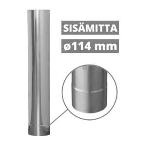 Kamiinan savupiipun lisäosa 1m